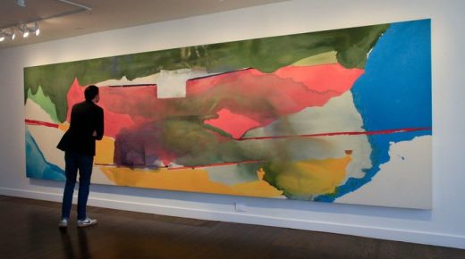 With ‘Fierce Poise,’ Helen Frankenthaler Poured Beauty Onto Canvas